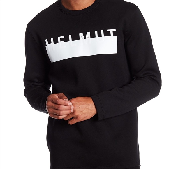 Helmut Lang Oversized Logo Scuba Sweatshirt - Picture 2 of 4